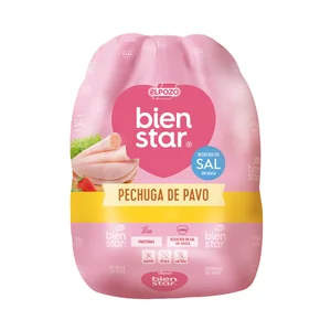 EL POZO Bienstar Pechuga de pavo cocida reducida en sal - Loncha fina 1 mm