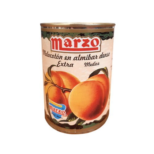MARZO Melocotón en almíbar extra 400 g.