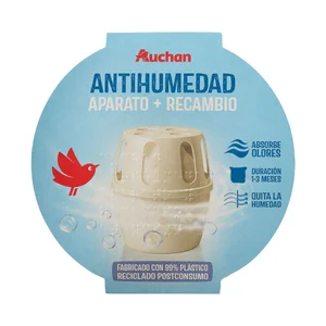 PRODUCTO ALCAMPO Antihumedad, recambio + aparato 450 g. aprox.