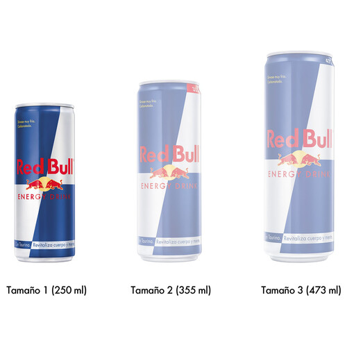 RED BULL Bebida energética pack 4 uds. x 250 ml.