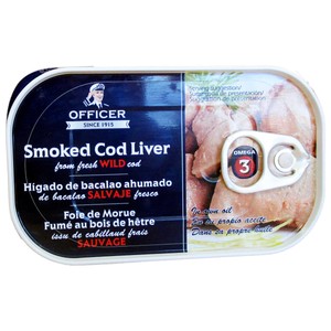 Hígado de bacalao ahumado 120 g