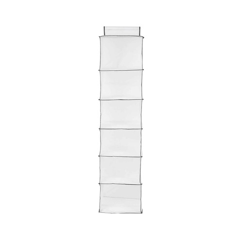 Estante vertical con 6 baldas.