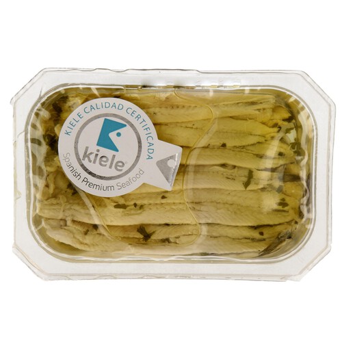 KIELE Filetes de boquerón en vinagre con aceite de oliva KIELE 100 g.