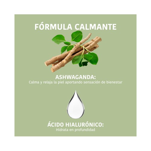 IROHA NATURE Minful ritual Mascarilla facial calmante con Ashwagandha y ácido Hialurónico.
