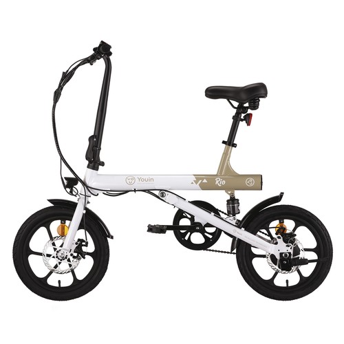 Bicicleta eléctrica plegable YOUIN Rio, 250W, 7 velocidades, ruedas 16”, autonomía hasta 45km..