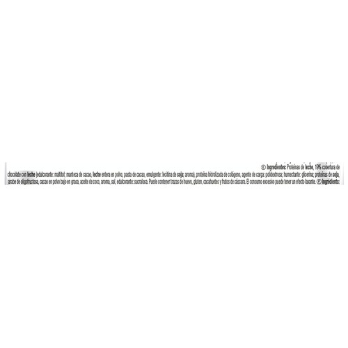 WEIDER High protein Barritas con un 40% de proteínas con sabor a chocolate  1 uds x 50 g.