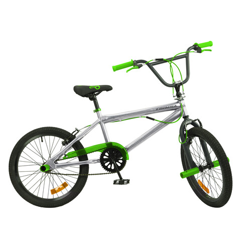BMX Instinct 20" Freestyle - Bicicletta Per Ragazzi, Rotazione Manubrio 360&deg;, Verde