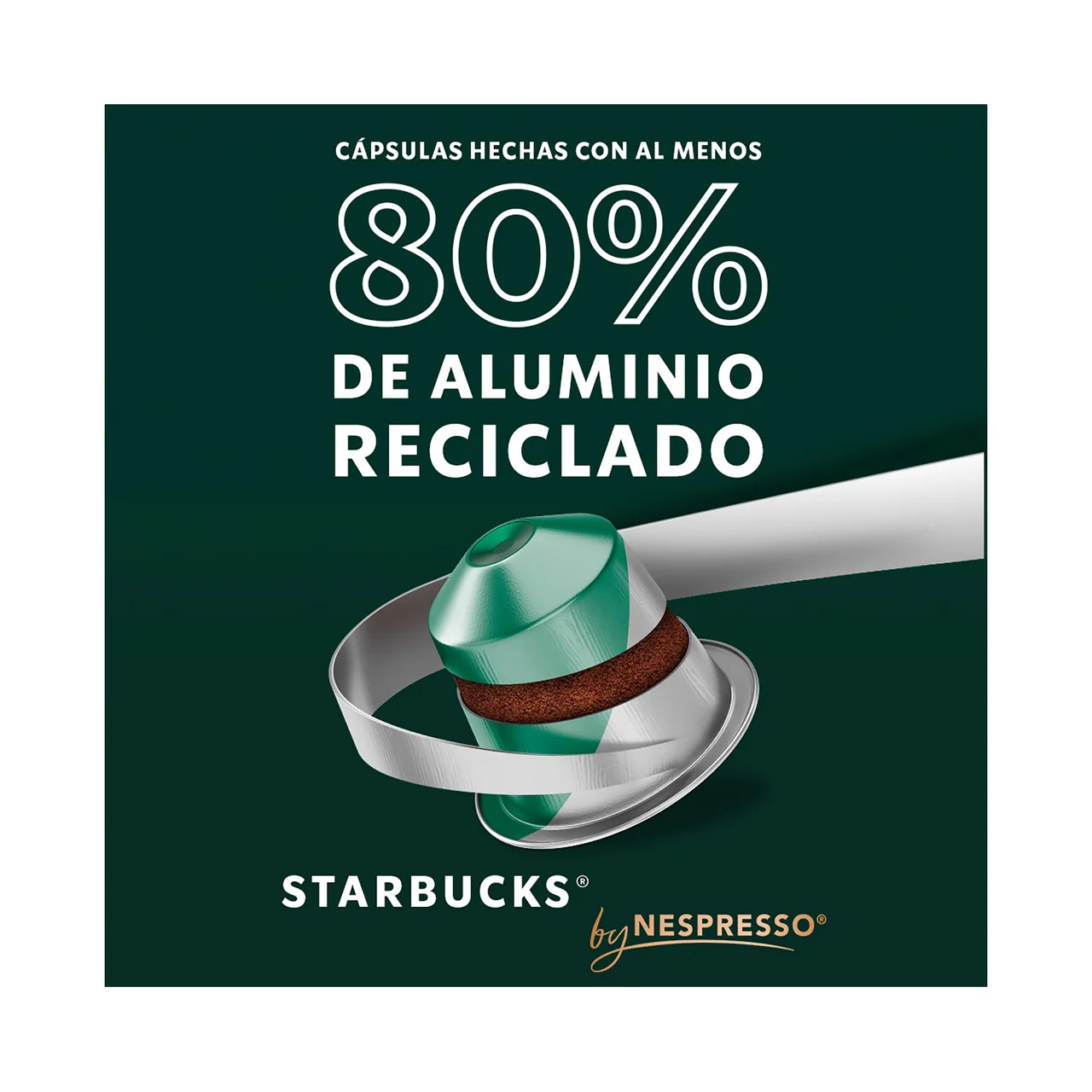 Café en cápsulas blonde descafeinado nespresso 10 uds 55 g.
