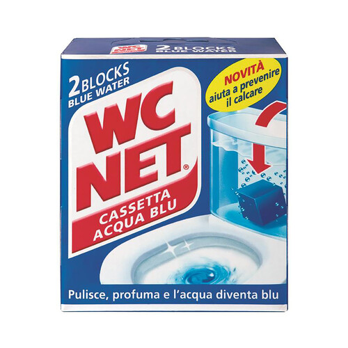 WC NET Pastillas para WC limpia cisternas WC NET 2 uds. de 45 gr,
