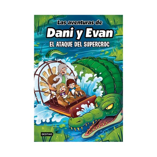 Las aventuras de Dani y Evan 11, el ataque de supercroc.
