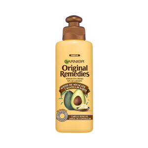 Imagen de ORIGINAL REMEDIES Aceite en crema sin aclarado con aceite de aguacate y manteca de karité para cabello rebelde y difícil de controlar ORIGINAL REMEDIES de Garnier 200 ml.