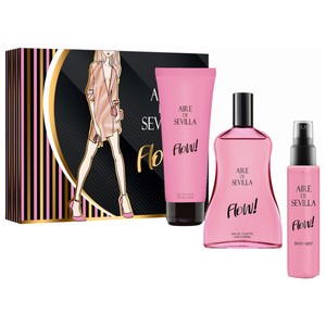 Aire de Sevilla Flow! Estuche de Colonia para Mujer.