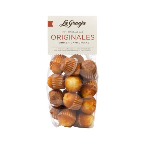 Mini magdalenas originales LA GRANJA 200 g.