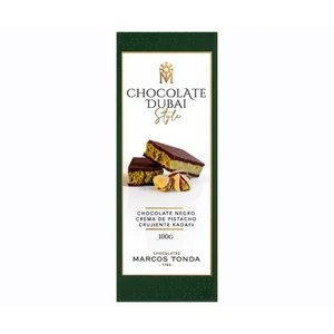 MARCOS TONDA Chocolate negro Dubai style 100 g.