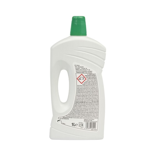 PRODUCTO ALCAMPO Limpiador de hogar en gel con lejía blanqueante y aroma a eucalipto 1 l.
