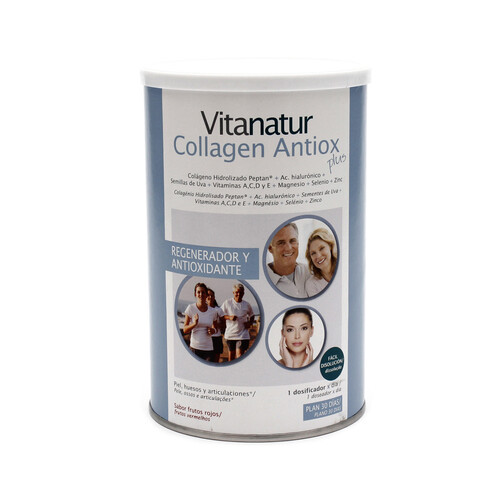 VITANATUR Colágneo regenerador y antioxidante, con sabor a frutos rojos VITANATUR 360 g.