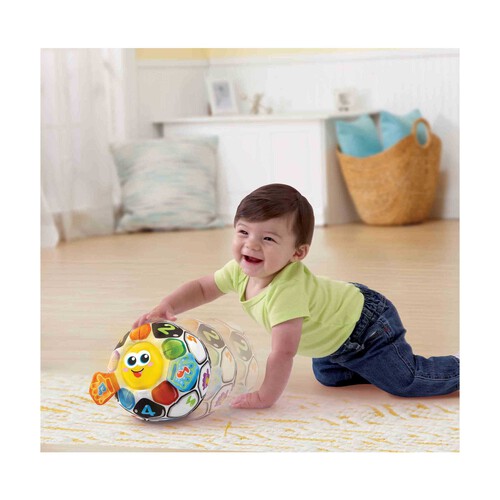 Futbola Pelota de fútbol blanda de estimulación sensorial interactiva VTech Baby. Edad recomendada desde 6-36 meses