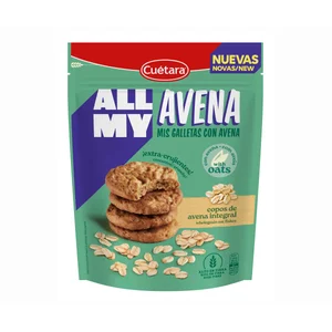 CUETARA Galleta de avena integral 170 g.