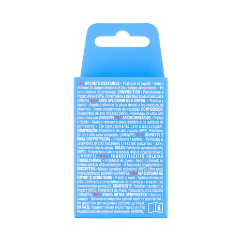 PRODUCTO ALCAMPO Arco aplicador de hilo dental 18 uds.