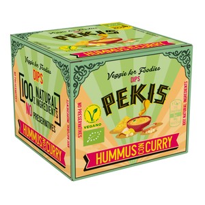Imagen de PEKIS Humus con curry ECO 200 g