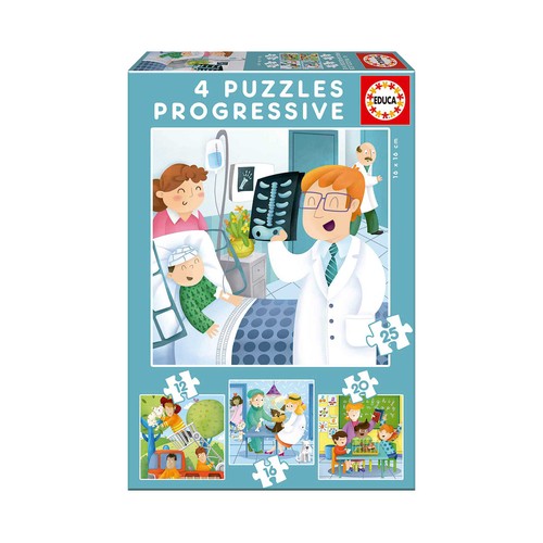 BORRAS Puzzles Progresivos Surtido +3 años