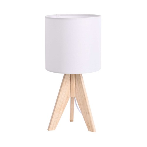 Lámpara sobremesa 16x16x32 bambú, modelo HSH. ACTUEL