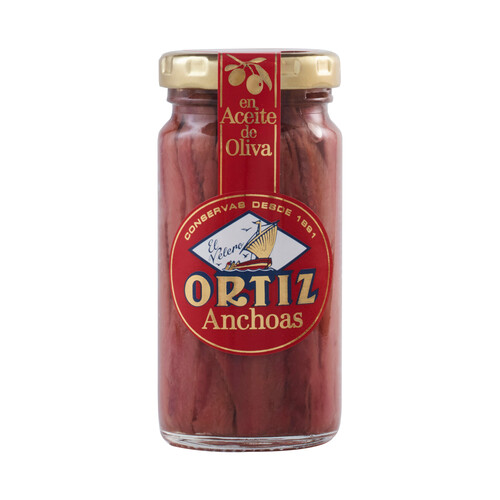 ORTIZ Anchoas en aceite de oliva ORTIZ 95 g.