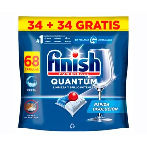 FINISH Quantum Lavavajillas a máquina 34+34 ds. 