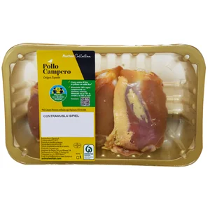 ALCAMPO CULTIVAMOS LO BUENO Contramuslos de pollo campero sin piel Bandeja