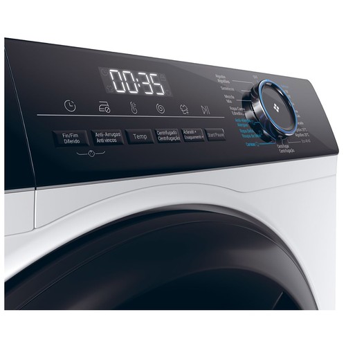 Lavadora HAIER HW100-B14939-IB 10KG, clasificación energética: A, 1400RPM, H: 85cm, A: 60cm, F: 60cm.