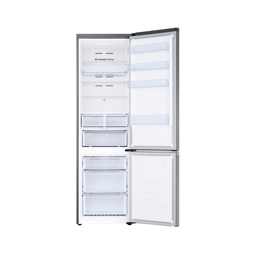 Frigorífico combi SAMSUNG RB38T675CS9/EF NO FROST, clasificación energética: E, H: 203cm, A: 59,5cm, F: 65,8cm, capacidad total: 393L.