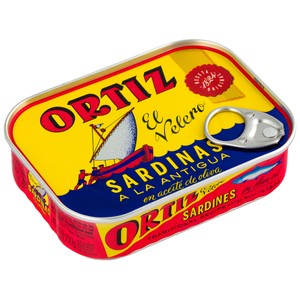 Imagen de ORTIZ Sardinas en aceite de oliva a la antigua 100 g.