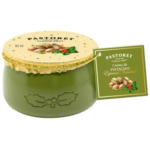 PASTORET Especial Navidad Crema de pistacho 90 g.