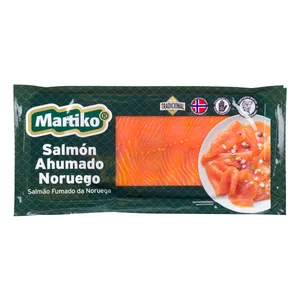 MARTIKO Salmón ahumado Noruego MARTIKO 400 g.
