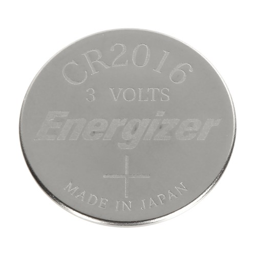 Pack de 2 pilas de botón de litio CR2016, 3V, ENERGIZER Ultimate Lithium.