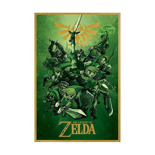 Póster The Legend of Zelda Link 61x91,5cm, GRUPO ERIK.
