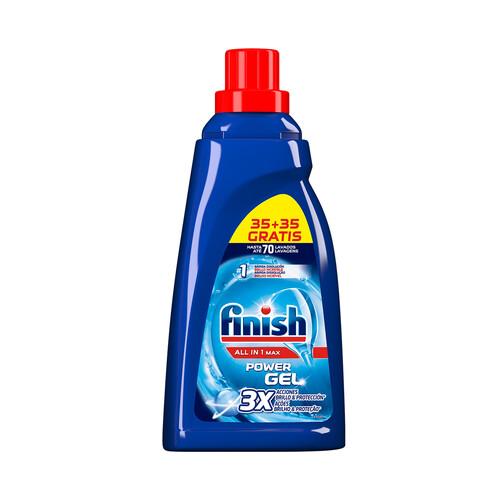 FINISH Detergente líquido para lavavajillas FINISH ALL IN 1 MAX 1,4 L.
