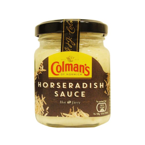 COLMAN"S Salsa rábano picante  250 g.