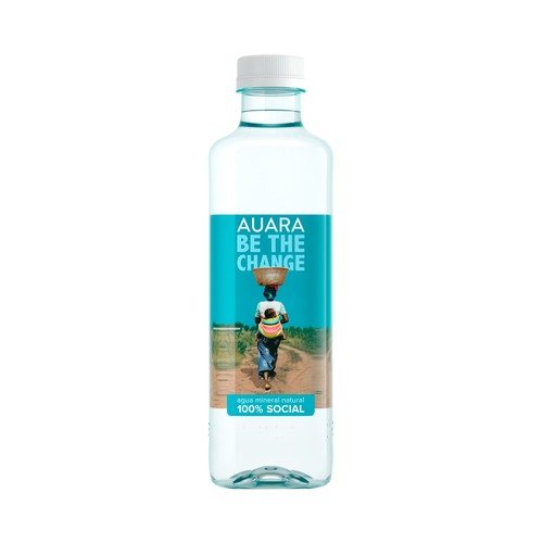 AUARA Agua mineral natural - botella 50 cl.