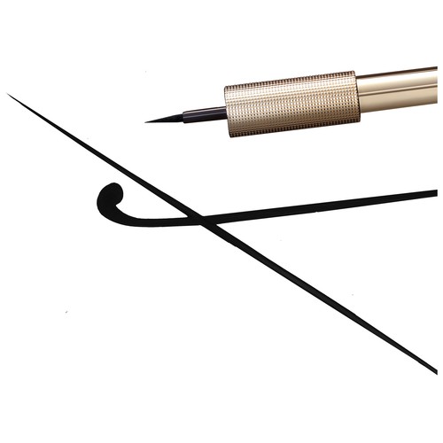 L"ORÉAL PARIS Mate signature tono 01 ink Perfilador de ojos  líquido con acabado mate e intenso color negro.