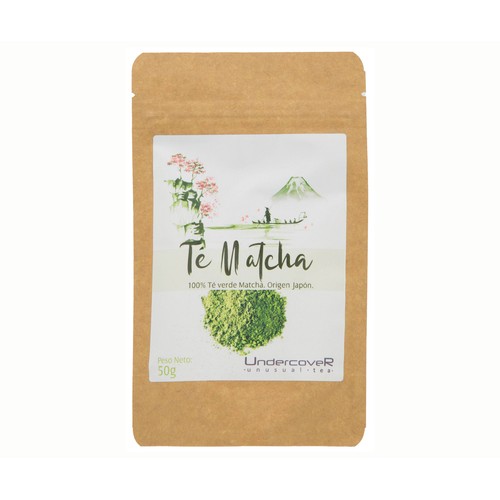 UNDERCOVER Té matcha 50 g.