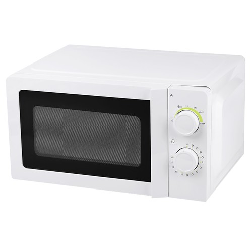 Microondas SELECLINE, color blanco, capacidad 20L, potencia: 700W.