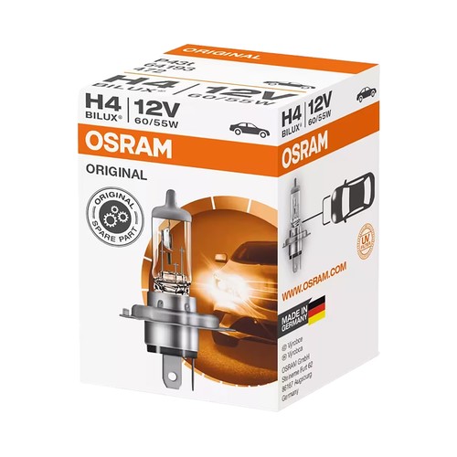 1 lamp h4 12v  original. OSRAM