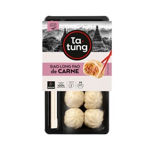 TA-TUNG Dim sum Siao Long Pao de carne, listos para calentar y comer TA-TUNG 230 g.
