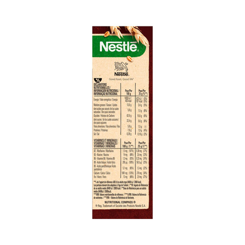 NESTLÉ Cereales en barrita con chocolate y leche NESTLÉ CHOCAPIC barrita de 25 gr, pack de 6 uds.