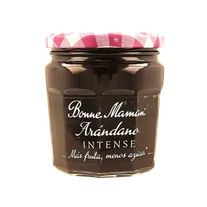 BONNE MAMAN Confitura de arándanos reducida de azúcares 335 g.