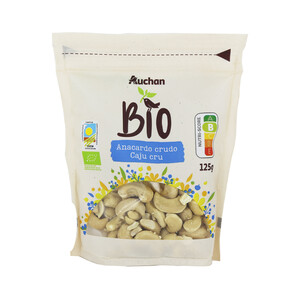 ALCAMPO ECOLÓGICO Anacardos crudos ALCAMPO ECOLÓGICO 125 g.