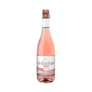 Imagen de EL GAITERO Rosé Sidra rosada espumosa botella 75 cl.