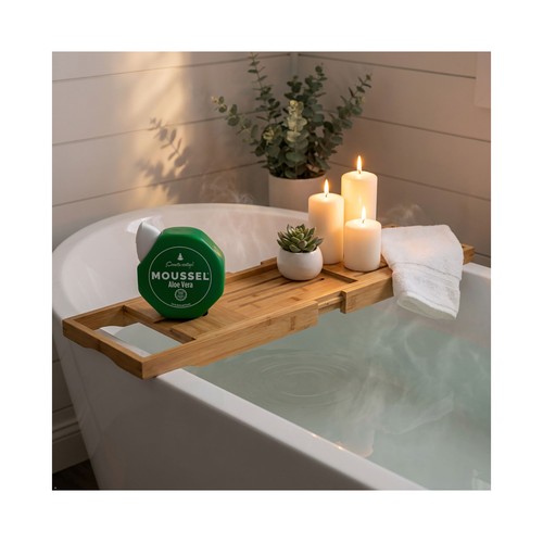 MOUSSEL Gel purificante para ducha o baño con aloe vera 100% natural 650 ml.