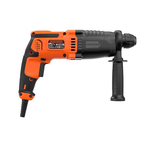 Martillo sds-plus 650W con maletín, BLACK + DECKER BEHS01K-QS.